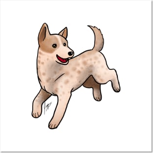 Dog - Australian Cattle Dog - Red Speckle Posters and Art